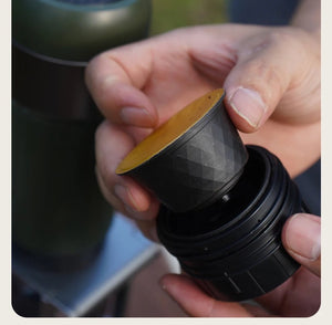 Machine à café expresso portable sans fil compatible avec les capsules Nespresso / Dolce Gusto "HiBREW - H4B" - Planète Rando