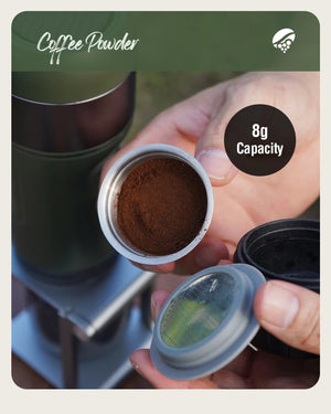 Machine à café expresso portable sans fil compatible avec les capsules Nespresso / Dolce Gusto "HiBREW - H4B" - Planète Rando