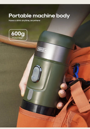 Machine à café expresso portable sans fil compatible avec les capsules Nespresso / Dolce Gusto "HiBREW - H4B" - Planète Rando