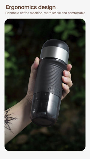 Machine à café portable / cafetière expresso pour camping et van - life DC 12V "Hibrew - H4A" - Planète Rando