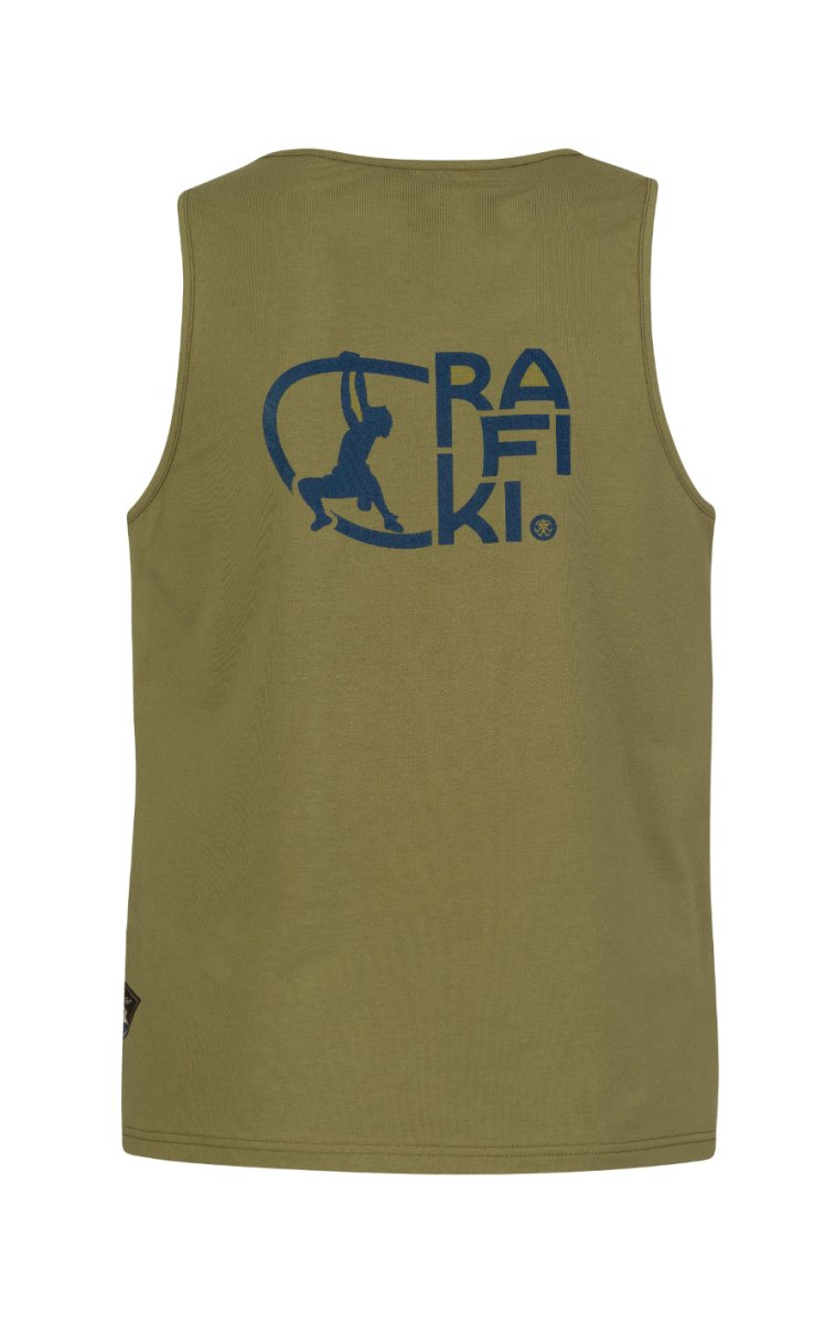 Maillot à 95% de coton biologique pour homme "Rafiki − SLAB" - Planète Rando