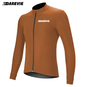 Maillot de cyclisme en polaire thermique à manches longues "Darevie - DVJ225" - Planète Rando