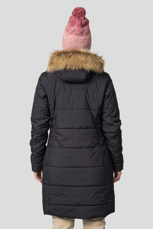 Manteau d'hiver / parka pour femme avec membrane Resstex 10 000mm et Duratherm classic "Hannah − GEMA" - Planète Rando
