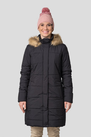 Manteau d'hiver / parka pour femme avec membrane Resstex 10 000mm et Duratherm classic "Hannah − GEMA" - Planète Rando