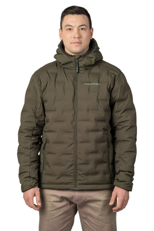 Manteaux 90% duvet de canard avec technologie Welded DownTec pour homme "Hannah − ZAZU" - Planète Rando