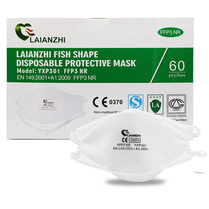 Masque de protection jetable FFP3 "LAIANZHI - NR - YXP301" - Planète Rando