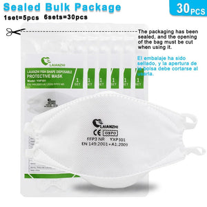 Masque de protection jetable FFP3 "LAIANZHI - NR - YXP301" - Planète Rando