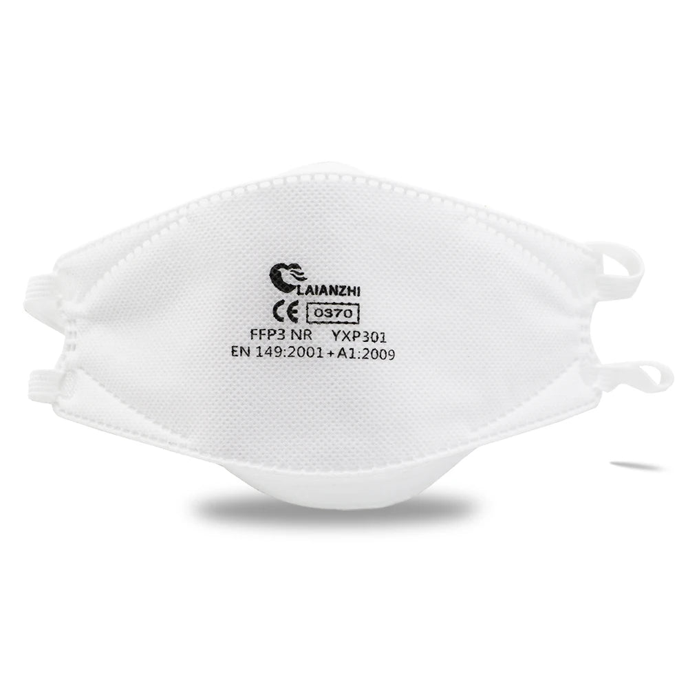 Masque de protection jetable FFP3 "LAIANZHI - NR - YXP301" - Planète Rando