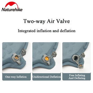 Matelas auto - gonflant ultra - léger pour le bivouac et le camping "Naturehike - NK2300DZ013" - Planète Rando