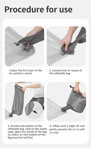 Matelas gonflable de randonnée ultraléger 4 saison à partir de 460g R - value 8.8 "Naturehike – R8.8 Inflatable Mattress" - Planète Rando