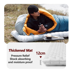 Matelas gonflable de randonnée ultraléger 4 saison à partir de 460g R - value 8.8 "Naturehike – R8.8 Inflatable Mattress" - Planète Rando