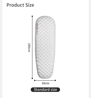 Matelas gonflable de randonnée ultraléger 4 saison à partir de 460g R - value 8.8 "Naturehike – R8.8 Inflatable Mattress" - Planète Rando