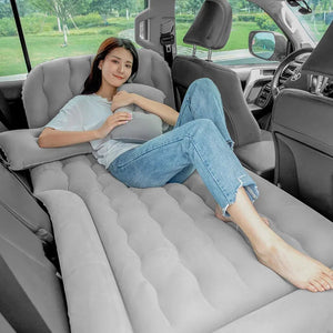 Matelas gonflable portable avec oreillers et pompe à air pour voiture, SUV & ludospace "DUTRIEUX Outdoor - Inflatable Camping Mattress" - Planète Rando