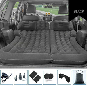 Matelas gonflable portable avec oreillers et pompe à air pour voiture, SUV & ludospace "DUTRIEUX Outdoor - Inflatable Camping Mattress" - Planète Rando