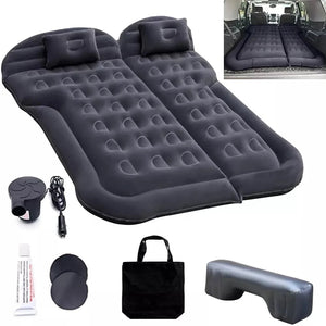 Matelas gonflable portable avec oreillers et pompe à air pour voiture, SUV & ludospace "DUTRIEUX Outdoor - Inflatable Camping Mattress" - Planète Rando