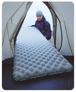 Matelas gonflable ultralight et confortable 8cm 3 saisons pour le bivouac et camping R - value 3.2 jusqu'à - 5°C à partir de 590g "Naturehike - NCTR Air CNK2450WS012" - Planète Rando