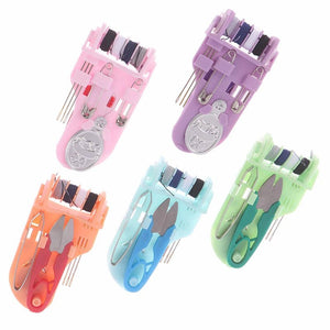 Mini - Kit de couture portable de voyage "Exclusky - Sewing travel" - Planète Rando