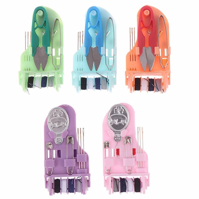 Mini - Kit de couture portable de voyage "Exclusky - Sewing travel" - Planète Rando