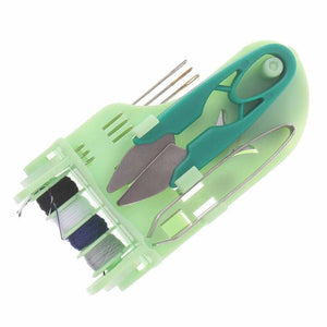 Mini - Kit de couture portable de voyage "Exclusky - Sewing travel" - Planète Rando