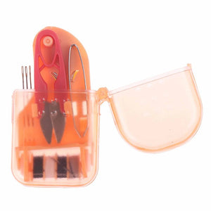 Mini - Kit de couture portable de voyage "Exclusky - Sewing travel" - Planète Rando