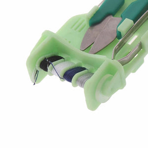 Mini - Kit de couture portable de voyage "Exclusky - Sewing travel" - Planète Rando