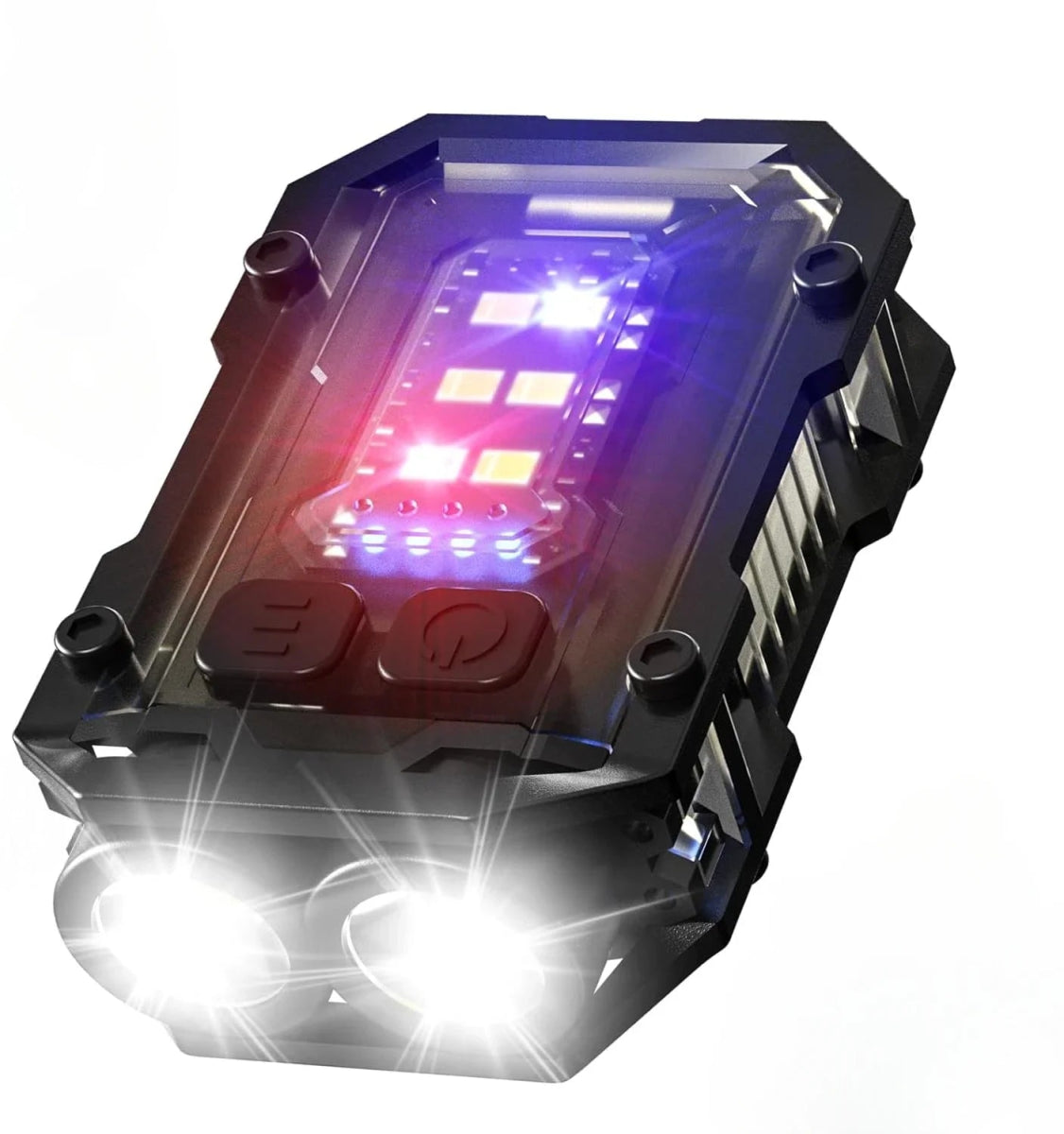 Mini - lampe torche tactique EDC à clip pour les situations d'urgence et la randonnée "NGOKPYD - Mini Flashlight" - Planète Rando