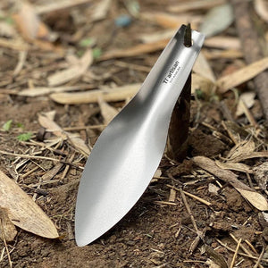 Mini - pelle de camping en titane ultralégère et portable "Tiartsan - Ta6703G" - Planète Rando