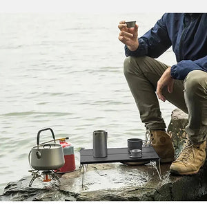 Mini - table de camping d'extérieur ultralégère en alliage d'aluminium "WESTTUNE - Mini - outdoor table" - Planète Rando