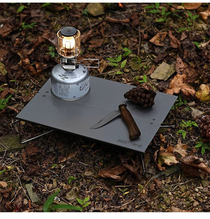 Mini - table de camping d'extérieur ultralégère en alliage d'aluminium "WESTTUNE - Mini - outdoor table" - Planète Rando