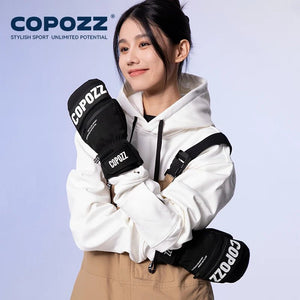 Moufles de ski / snowboard thermique avec 3M Thinsulate et technologie HIPORA "COPOZZ - HXST - 23600" - Planète Rando