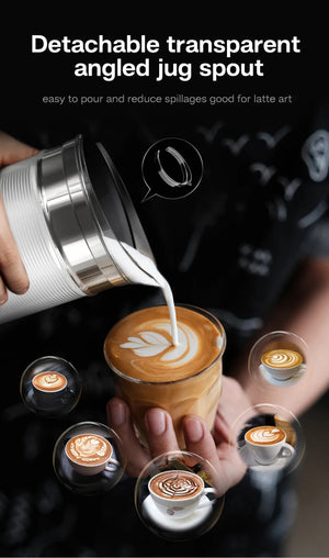 Mousseur à lait / chauffe - lait entièrement automatique "HiBREW - Cool Touch M1A" - Planète Rando