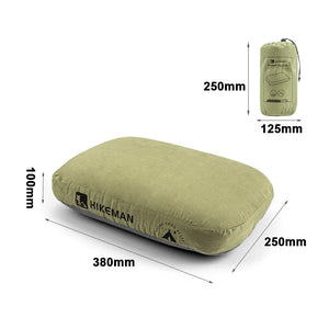 Oreiller en mousse à mémoire de forme à rebond lent et doux pour les douleurs cervicales 430g "Hikeman - Foam pillow" - Planète Rando