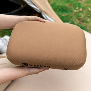 Oreiller en mousse à mémoire de forme à rebond lent et doux pour les douleurs cervicales 430g "Hikeman - Foam pillow" - Planète Rando