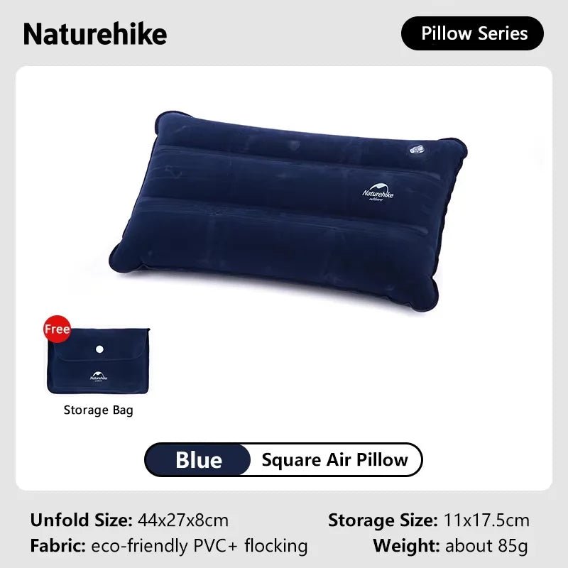 Oreiller gonflable ultra - léger, portable et pliable "Naturehike - NH18F018 - Z" - Planète Rando