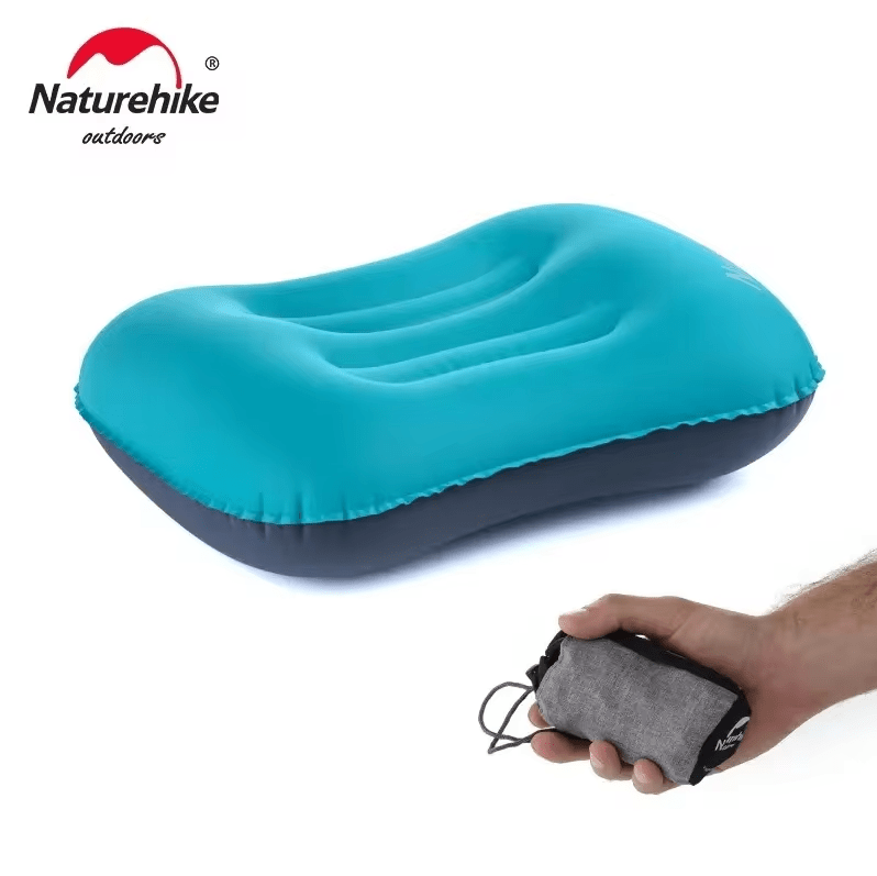 Oreiller gonflable ultra - léger pour la randonnée et le voyage 85g "Naturehike - Aeros Pillow" - Planète Rando