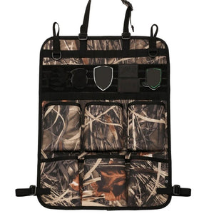 Organisateur de rangement tactique multifonction pour siège arrière de voiture "Tactical mount - Tidying Pocket" - Planète Rando