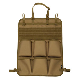 Organisateur de rangement tactique multifonction pour siège arrière de voiture "Tactical mount - Tidying Pocket" - Planète Rando
