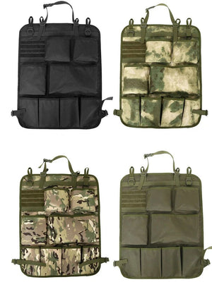Organisateur de rangement tactique pour siège auto, pochette de rangement pour voiture "Tactical Pax - car organizer" - Planète Rando