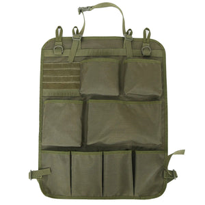 Organisateur de rangement tactique pour siège auto, pochette de rangement pour voiture "Tactical Pax - car organizer" - Planète Rando