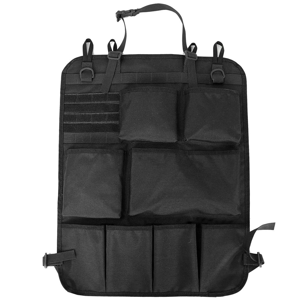 Organisateur de rangement tactique pour siège auto, pochette de rangement pour voiture "Tactical Pax - car organizer" - Planète Rando