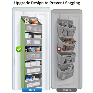 Organiseur de rangement suspendu à 5 étagères anti - basculement "Wall Mounted - Support" - Planète Rando