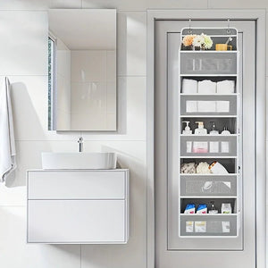 Organiseur de rangement suspendu à 5 étagères anti - basculement "Wall Mounted - Support" - Planète Rando