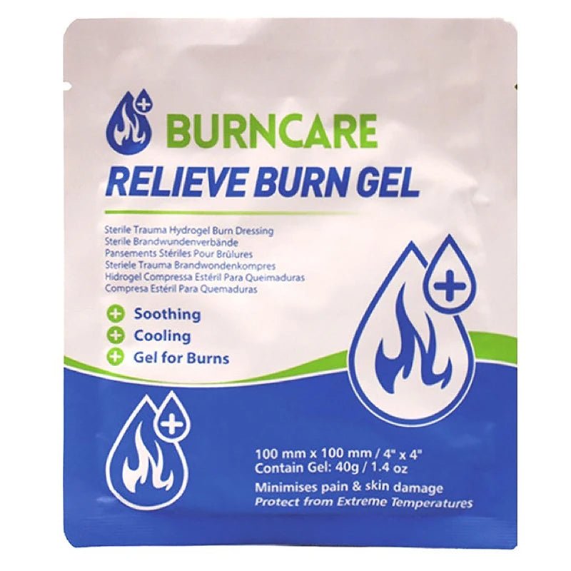 Pansements médicaux anti - brûlures pour le soin des plaies, cicatrices et brûlures "Roosin - Burncare Burn Gel" - Planète Rando