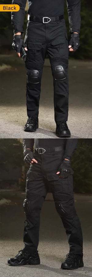 Pantalon de combat tactique avec genouillères "HAN WILD - G3" - Planète Rando