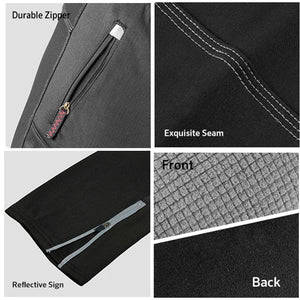 Pantalon de cyclisme thermique et chaud d'hiver pour le vélo et bikepacking "ROCKBROS – YPK009 - 1" - Planète Rando