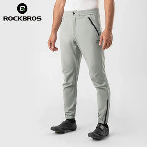 Pantalon de cyclisme thermique et polaire pour le cyclisme et bikepacking "ROCKBROS - YPK046" - Planète Rando