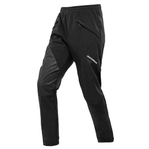 Pantalon de cyclisme thermique polaire coupe - vent pour homme "ROCKBROS - YPK series " - Planète Rando