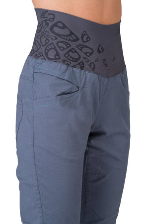 Pantalon de randonnée et d'escalade coupe étroite avec genoux préformés pour femme "Rafiki − MASSONE" - Planète Rando