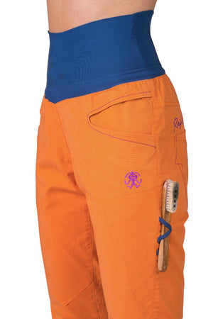 Pantalon de randonnée et d'escalade coupe étroite avec genoux préformés pour femme "Rafiki − MASSONE" - Planète Rando