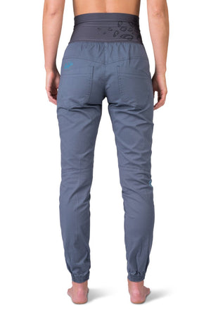 Pantalon de randonnée et d'escalade coupe étroite avec genoux préformés pour femme "Rafiki − MASSONE" - Planète Rando